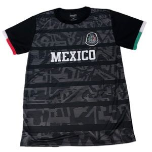 Men's Mexico Home Black Soccer Jersey 2019